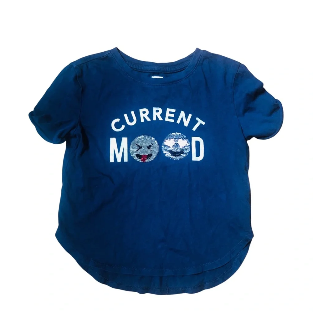 Gap Kids Floppy Sequin Graphic T-shirt XS